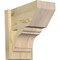 Ekena Millwork Olympic Slat Rough Sawn Outlooker, Douglas Fir, 8"W x 14"D x 14"H OUT08X14X14OLY06RDF - alternate 1